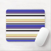 Witte violetstrepen bevestigen muismat (Met muis)