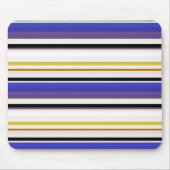 Witte violetstrepen bevestigen muismat (Voorkant)