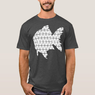 Witte vis t-shirt