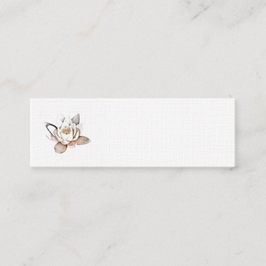 WITTE VISITEKAARTJE (Voorkant)