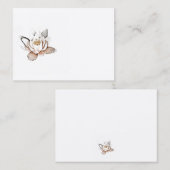 WITTE VISITEKAARTJE (Voorkant / Achterkant)