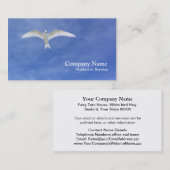 Witte visitekaartje (Voorkant / Achterkant)