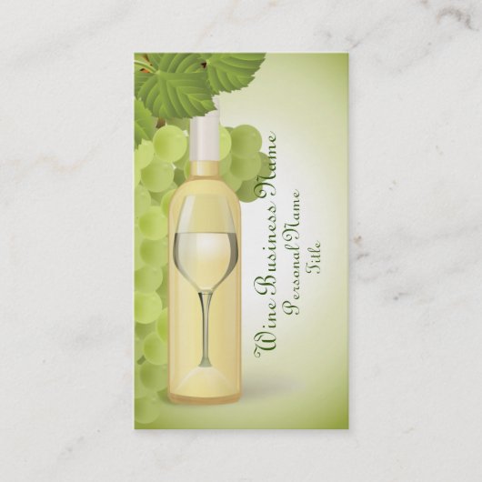 Witte Visitekaartje (Voorkant)