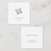 WITTE VISITEKAARTJE (Voorkant / Achterkant)