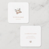 WITTE VISITEKAARTJE (Voorkant / Achterkant)