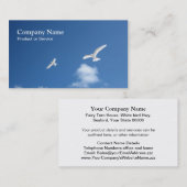 Witte visitekaartje (Voorkant / Achterkant)