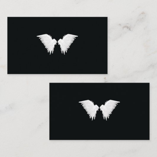 Witte Visitekaartjes (Voorkant / Achterkant)