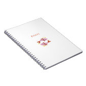 Witte Vissen, sterrenbeeld, sterrenbeeld afdruk Notitieboek (Rechterzijde)