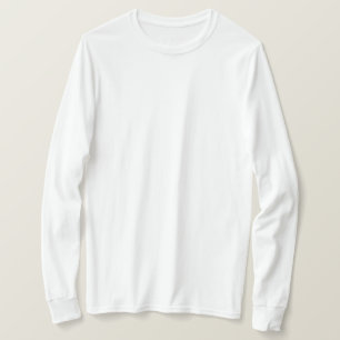 witte vlakte t-shirt