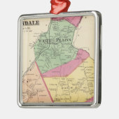 Witte vlakten, sloppenwijken metalen ornament (Links)