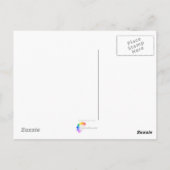 Witte vleermuizen - Briefkaart (Achterkant)