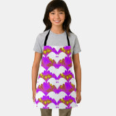 Witte vleermuizen en roze zwengelen schort (Insitu)