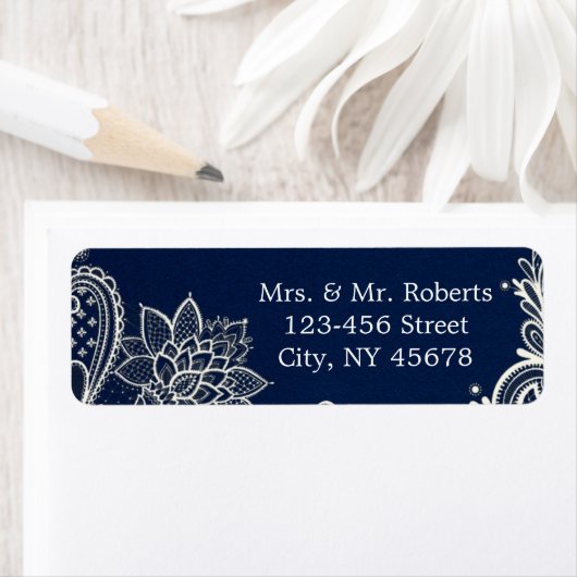  witte vleermuizen marjoin blue bruiloft etiket (Insitu)