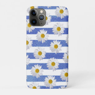 witte vlek op blauwe strepen Case-Mate iPhone case