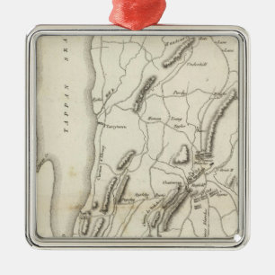 Witte vlekken en wapens metalen ornament