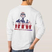 Witte vleugels van herinnering t-shirt (Achterkant)