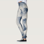 Witte vliegende veren leggings (Links)