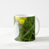 Witte vlinder Mok (Voorkant rechts)