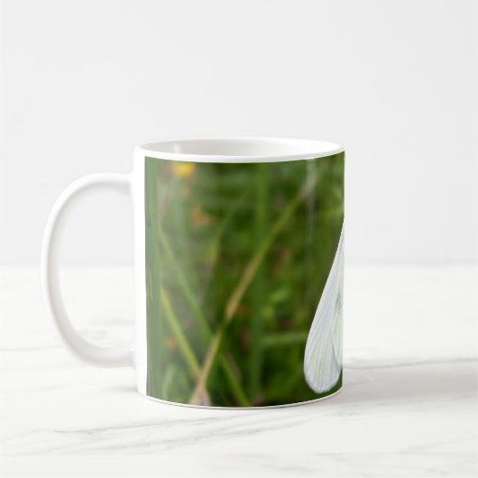 Witte vlinder Mok (Links)