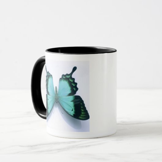 Witte vlinder mok (Voorkant links)