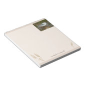 Witte vlinder "Wees vriendelijk voor dieren" Boho Notitieblok (Schuin)