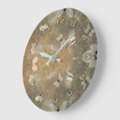  witte vlinders en vliegende duiven grote klok (Hoek)