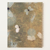  witte vlinders en vliegende duiven planner (Achterkant)