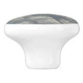 WITTE VLOEISTOFFEN KERAMISCHE KNOP (Zijkant)