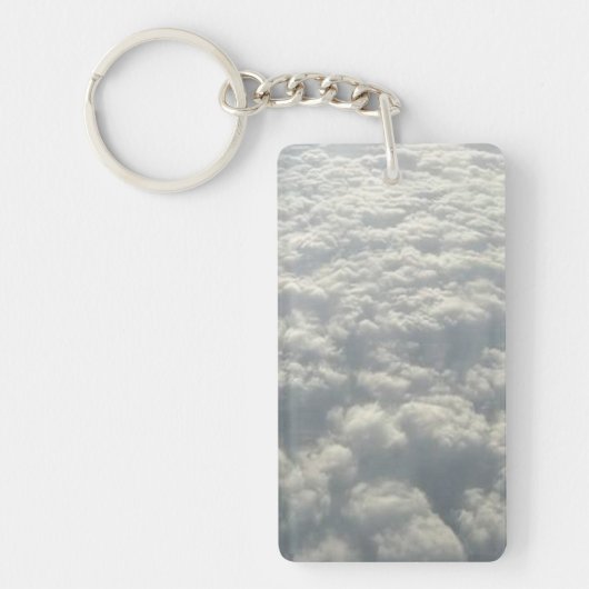 WITTE VLOEISTOFFEN SLEUTELHANGER (Voorkant)