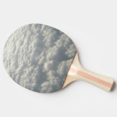 WITTE VLOEISTOFFEN TAFELTENNISBATJE (Zijkant)