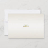 Witte vogels Hartelijk dank Bedankkaart (Achterkant)