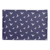 Witte vogels. kussensloop (Achterkant)