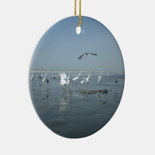 Witte vogels met hakuna matata.JPG Keramisch Ornament (Rechts)