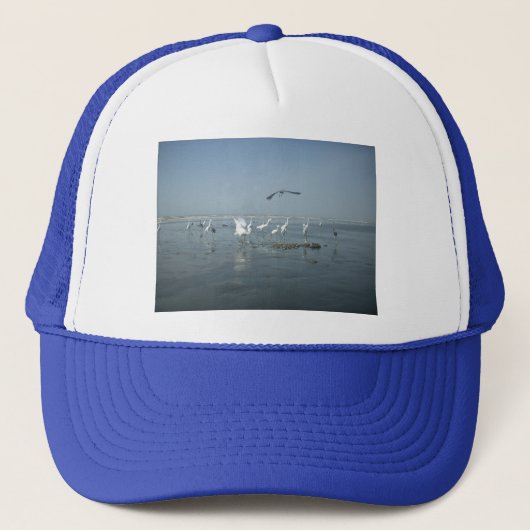 Witte vogels met hakuna matata.JPG Trucker Pet (Voorkant)