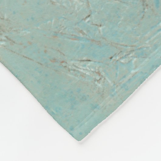 Witte vogels vliegen door de blauwe hemel fleece deken (Hoek)