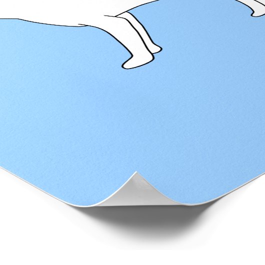 Witte vos. poster (Hoek)