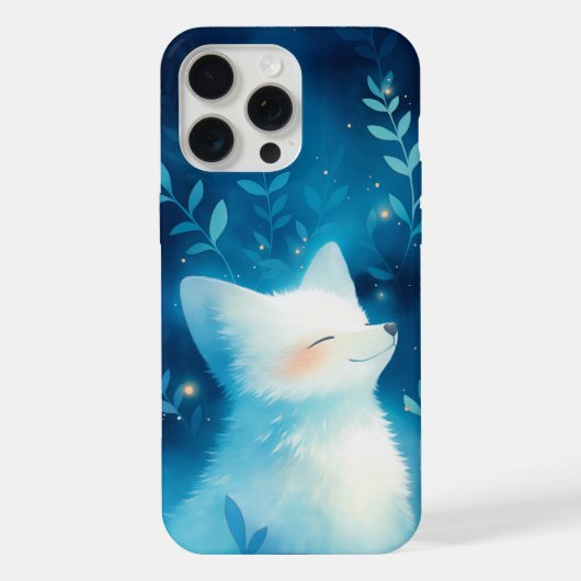 Witte Vos Tranquility iPhone Hoesje (Achterkant)