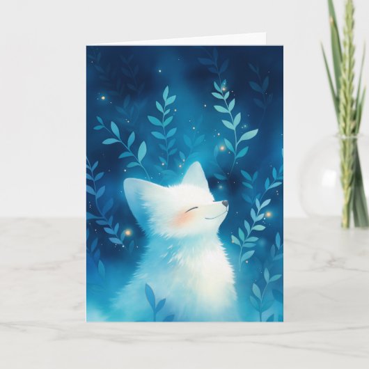 Witte Vos Tranquility Kaart (Voorkant)