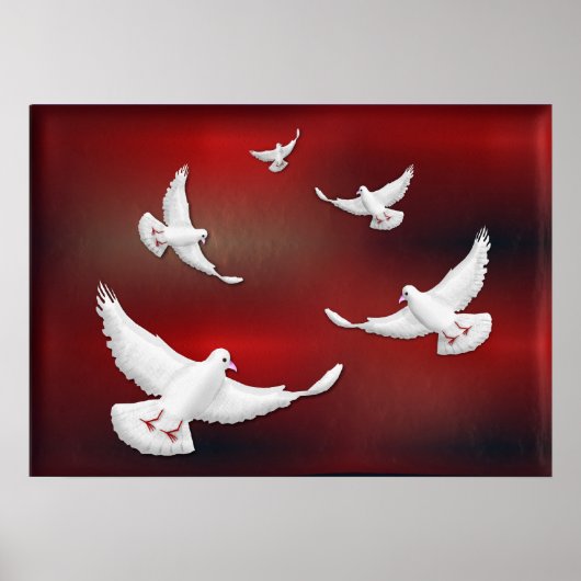 WITTE VREDE DOVES POSTER (Voorkant)