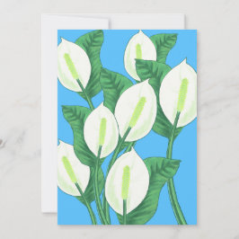 Witte vredesleugens op bleke blauwe achtergrond kaart