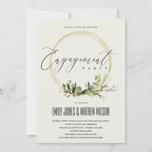 WITTE VREEMDE WATERVERF VERLOVING KAART (Voorkant)