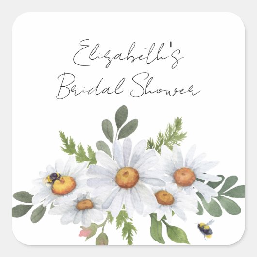 Witte vrijgezellenfeest stickers (Voorkant)