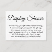 , witte Vrijgezellenfeest zonder omloopkaart Informatiekaartje (Voorkant)