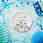 Witte vrijgezellenfeesten borden papieren bordje (Feest)