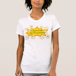 Witte Vrouwen T-shirt met popcorn 🍿