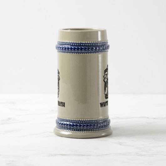 Witte vuilnisbak bierpul (Center)