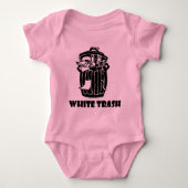 Witte vuilnisbak romper (Voorkant)