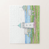 Witte Vuurtoren Puzzel (Verticaal)