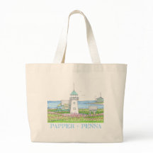 Witte Vuurtoren Tote Tas