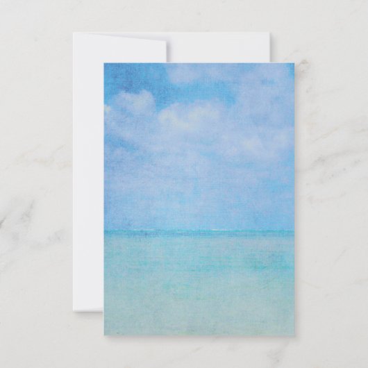 witte vuurtoren trouw RSVP Kaart (Achterkant)